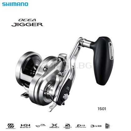 Макара Shimano 21 Ocea JIGGER 1501XG -Left Handle