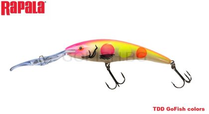 Воблер Rapala TDD13 (Go Fish color) 