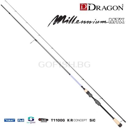 Въдица Dragon Millenium MTX 2.90m. 18 - 42gr. 25-17-290