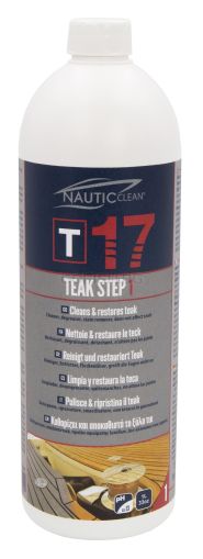 Препарат за почистване на дърво Nautic clean 17 Teak step 1- teak cleaner - 1l.