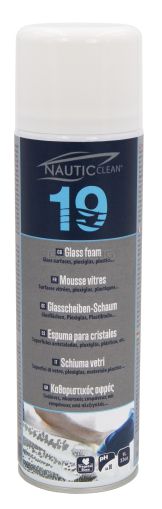Почистваща пяна Nautic clean Multi surfaces cleaning glass foam 19 - spray 0.500ml.