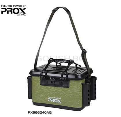 PROX EVA Gear Tank with 4 rod holders PX966440 40cm - Young Olive