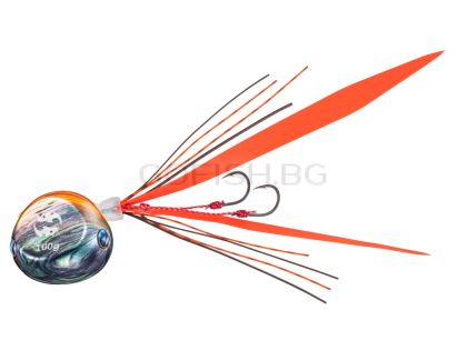 Глава за Kabura с куки DAIWA Kohga Bayrubber Free Head Beta 200gr.