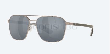 Costa WADER - Brash Gunmetal Gray Silver Mirror 580P