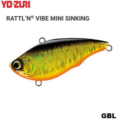 Воблер Yo-Zuri RATTL'N VIBE MINI 40S 40mm. 5g. R1354