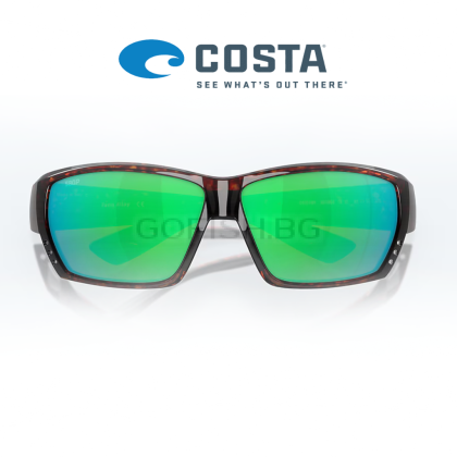 Costa TUNA ALLEY 10 Tortoise frame, Green Mirror 580P