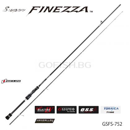 Прът Graphiteleader  18Super FINEZZA  GSFS-752L-T (tubular tip) 2.26m.1-10gr.