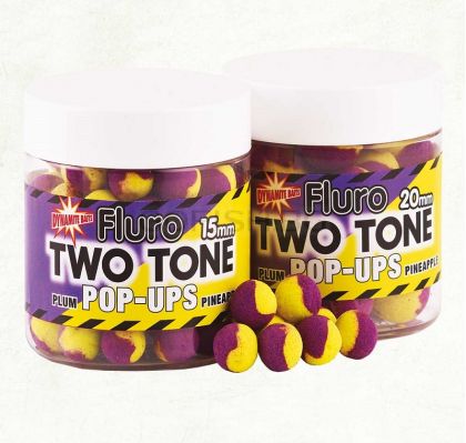 Dynamite Baits Pop Ups Two Tone Plum/Pineapple