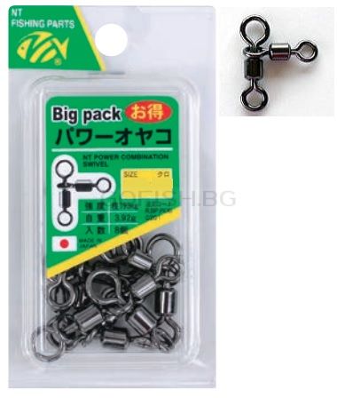 NT BP Power Combination Swivel Т N:1/0x1
