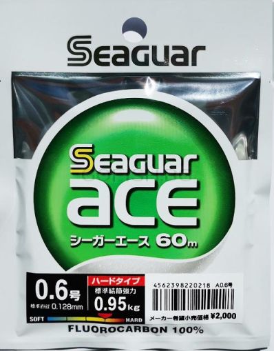 Флуорокарбон Seaguar Ace 100% Fluorocarbon 60m.