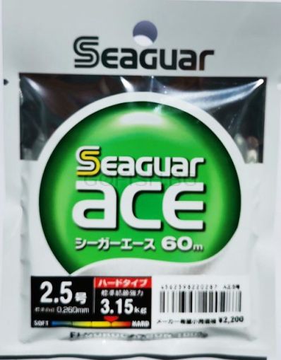 Флуорокарбон Seaguar Ace 100% Fluorocarbon 60m.