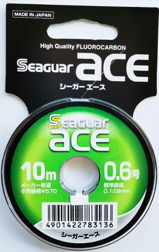 Seaguar Ace 100% Fluorocarbon 10m.