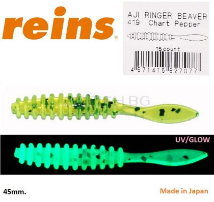 Reins Aji Ringer Beaver 1.8" 4.5cm