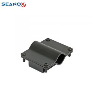SEANOX fixing flange for mounting on a tube 450427 Black