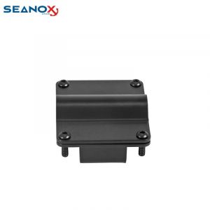SEANOX fixing flange for mounting on a tube 450427 Black
