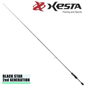 Въдица XESTA Black Star 2nd Generation S69-T /Tubulat Tip/ 2.05m. 0,2-10gr. Technical Friction
