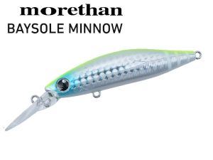 Воблер DAIWA Morethan Baysole Minnow 73S-DR 73mm. 11.7g.