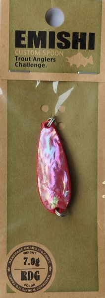 Блесна ITO CRAFT Emishi Custom Spoon 41 7g. Abalon Version