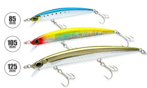 Воблер Yo-Zury MAG Slim Flat minnow Super Long cast (F) 125mm 16g. R1540