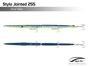 Jack Fin STYLO JOINTED 255 - ACID BLUE