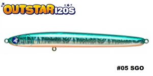 Blue Blue OUTSTAR 120S 20g. 120mm. #05