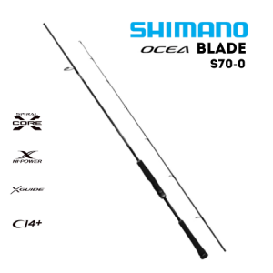 Въдица Shimano Ocea BLADE S70-0 2.13m. Vertical Jig:20-80g. Lure cast max:60g.