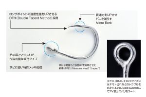 DECOY Jigging Single hook JS-2