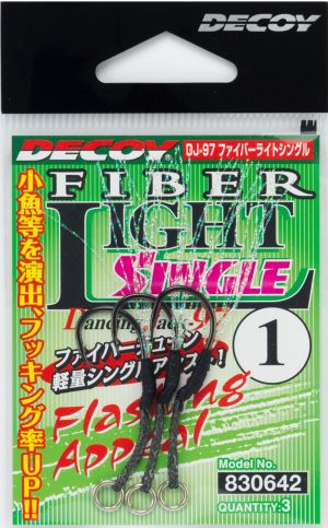 DECOY Assist Jigging DJ-97 Fiber Light Single