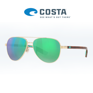 Costa PELI - Brash Gold frame Green Mirror 580P