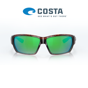 Costa TUNA ALLEY 10 Tortoise frame, Green Mirror 580P