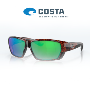 Costa TUNA ALLEY 10 Tortoise frame, Green Mirror 580P