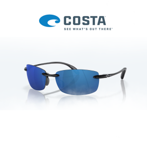 Costa BALLAST 11 Shiny Black frame, Blue Mirror 580P