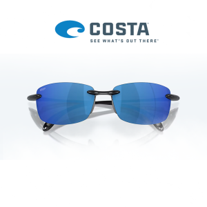 Costa BALLAST 11 Shiny Black frame, Blue Mirror 580P
