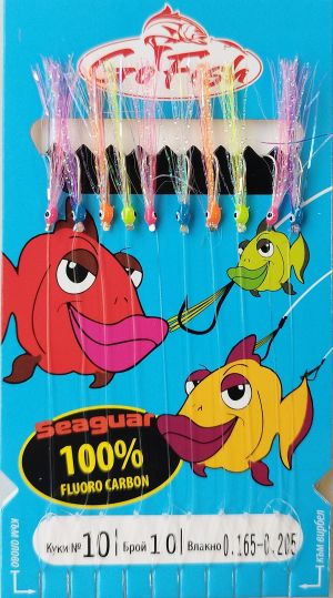 Чепаре Go Fish Fluoro Carbon MIX UV ламета