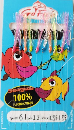 Чепаре Go Fish Fluoro Carbon MIX UV ламета