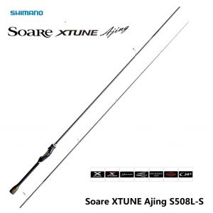 Прът Shimano Soare XTUNE Ajing S508LS 1,73m 0,6-12gr.