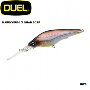 DUEL Hardcore X Shad 60SP F 1107