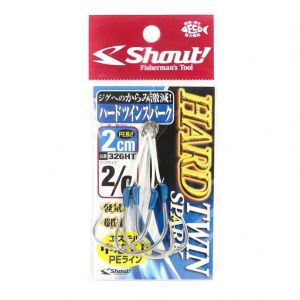Куки за Slow type jigging Shout Hard Twin Spark Assist 326HT-2сm.