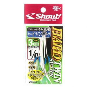 Куки за Slow type jigging Shout Hard Twin Spark Assist 327HT-3сm.