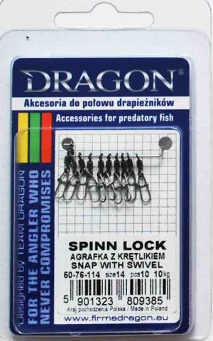 DRAGON - Spinn Lock Swivel