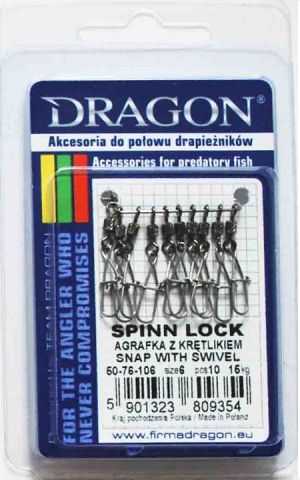 DRAGON - Spinn Lock Swivel