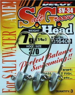 Глави за туистер Decoy Salt Game Head SV-34