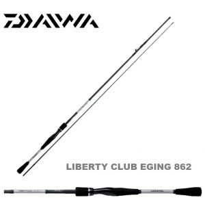 Прът с вътрешни водачи DAIWA Liberty Club Eging 862MI 2,59м. 20-50гр.