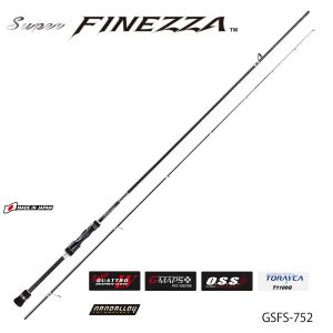 Прът Graphiteleader  18Super FINEZZA  GSFS-752L-T (tubular tip) 2.26m.1-10gr.