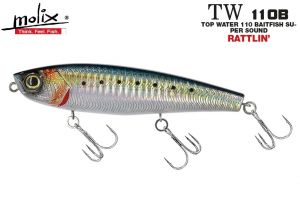 Воблер Molix Top Water 110mm.Baitfish