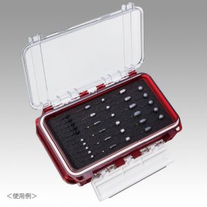 MEIHO Waterproof Case WG-1 Clear RED