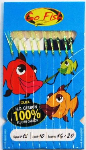 Go Fish N:12 Fluoro Carbon-Green UV 