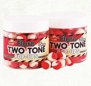 Dynamite Baits Pop Ups Two Tone Strawberry/Coconut cream