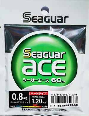 Флуорокарбон Seaguar Ace 100% Fluorocarbon 60m.