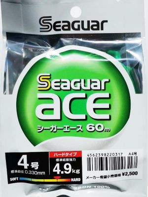 Флуорокарбон Seaguar Ace 100% Fluorocarbon 60m.